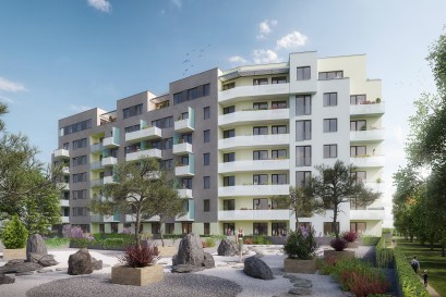 Ekospol zahájil stavbu a prodej 160 bytů v projektu Ekorezidence Hodkovičky