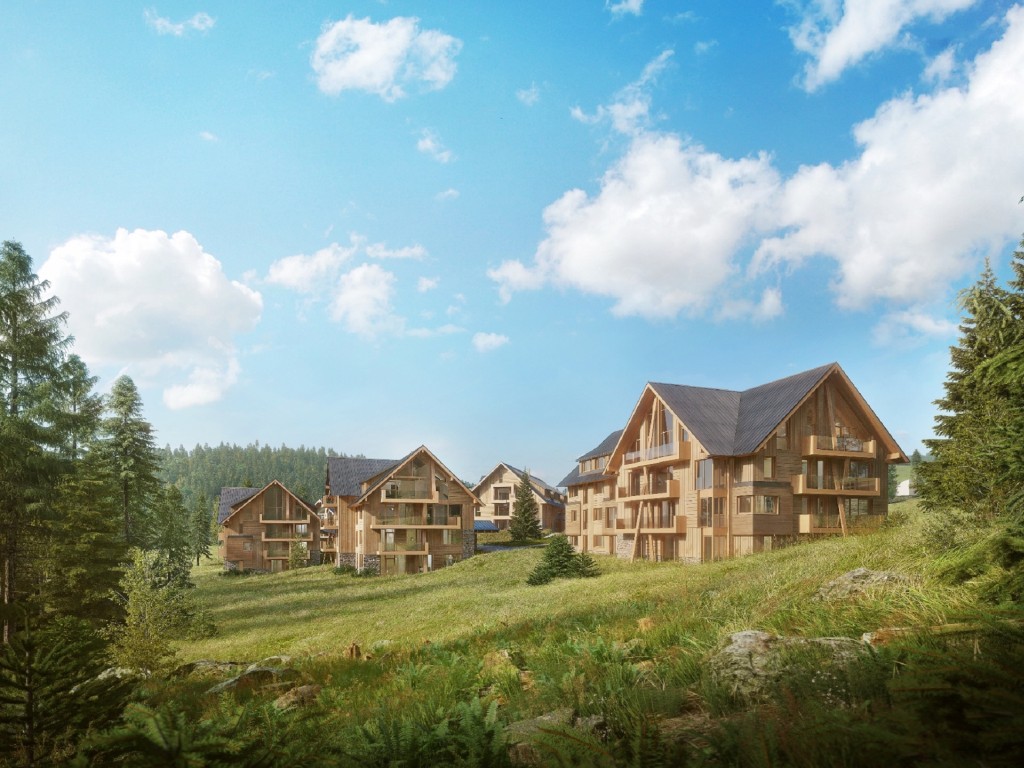 První etapa projektu Aldrov Apartments & Resort má stavební povolení