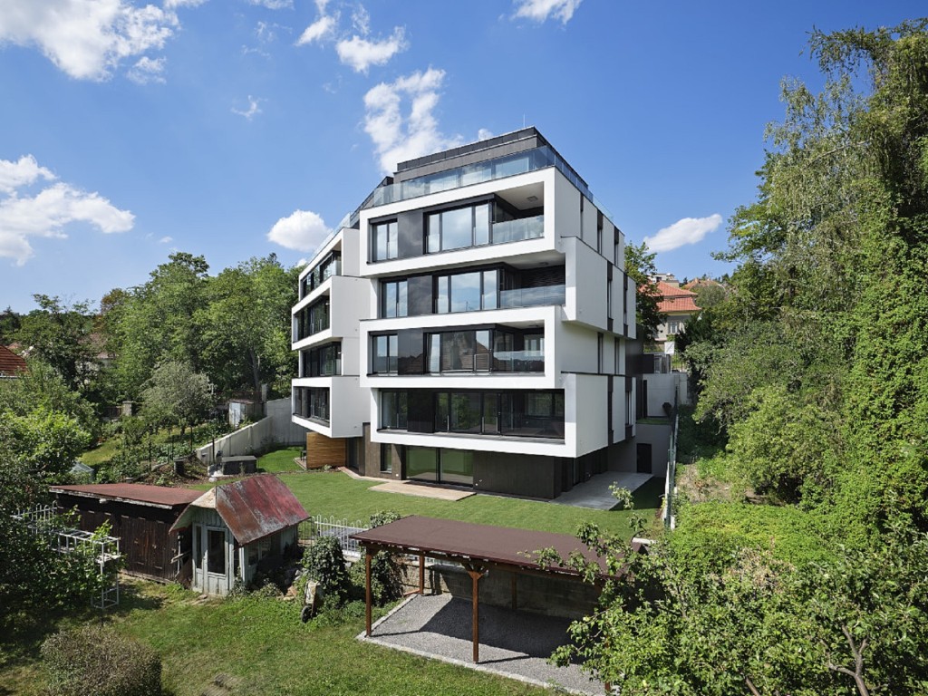  Nedaleko bývalé viniční usedlosti Hrachovka v Praze-Troji postaví JRD luxusní rezidenční projekt 