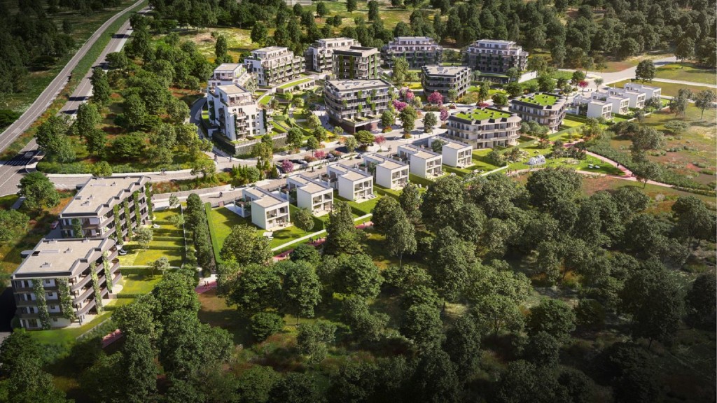 Nový projekt UBM Arcus City ve Stodůlkách v sobě spojuje život ve městě s blízkostí přírody. Právě začal předprodej první stovky bytů! 