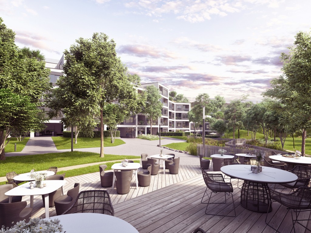 Topestates dnes představil svůj nový rezidenční projekt Barrandez-vous, projekt moderního bydlení s relaxačním parkem a místem sousedského setkávání